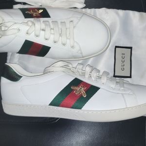 Gucci Aces Embroidered Sneakers